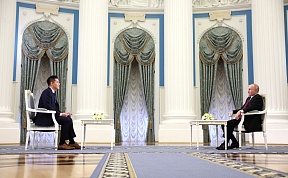 Интервью Президента России Владимира Путина Медиакорпорации Китая Интервью Президента России Владимира Путина Медиакорпорации Китая